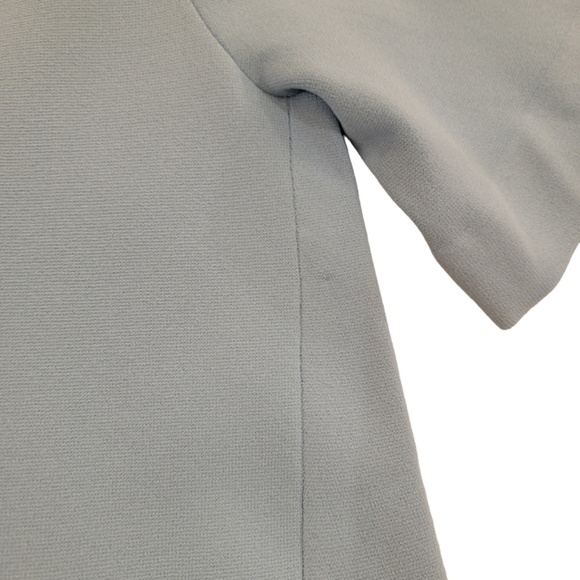 Stella McCartney Knit Short Sleeve Shirt Top Size EU 34 Blue High Low NWT NEW - Picture 15 of 15